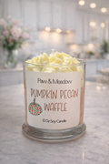 Pumpkin pecan waffle 12 oz soy candle
