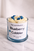 Blueberry Cobbler 12 oz soy candle