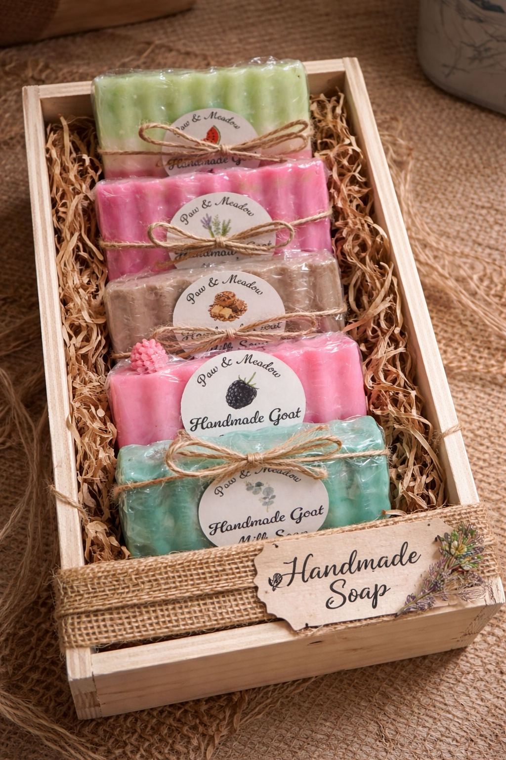 Goat milk soap sample pack